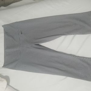 Nike Dri-Fit Blue White Striped Capri Leggings